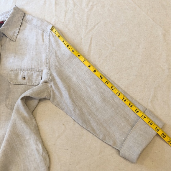 Valerie Stevens button up linen blouse - Picture 12 of 15